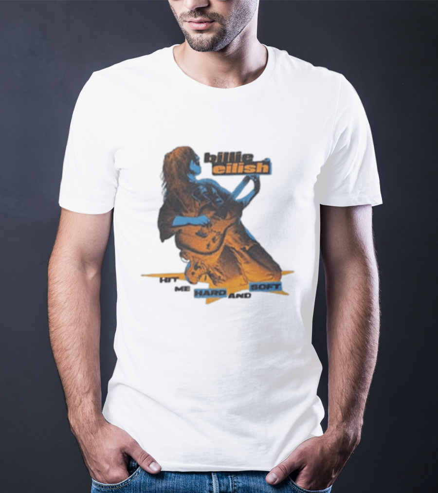 Billie Eilish Hit Me Hard And Soft Guitar T-Shirt