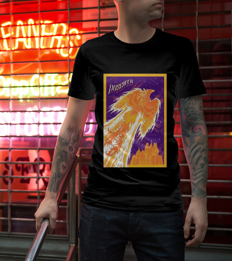 Puscifer Phoenix Rising Apr 18 2026 At Fox Theatre Detroit T-Shirt