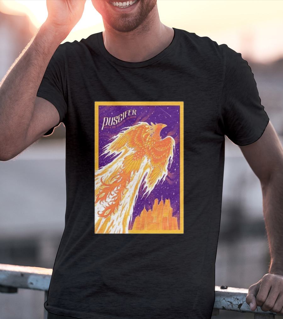 Puscifer Phoenix Rising Apr 18 2026 At Fox Theatre Detroit T-Shirt