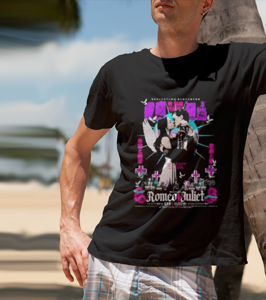 Rucking Fotten Hope Despair Local God Variant Colorway Anime Collage T-Shirt