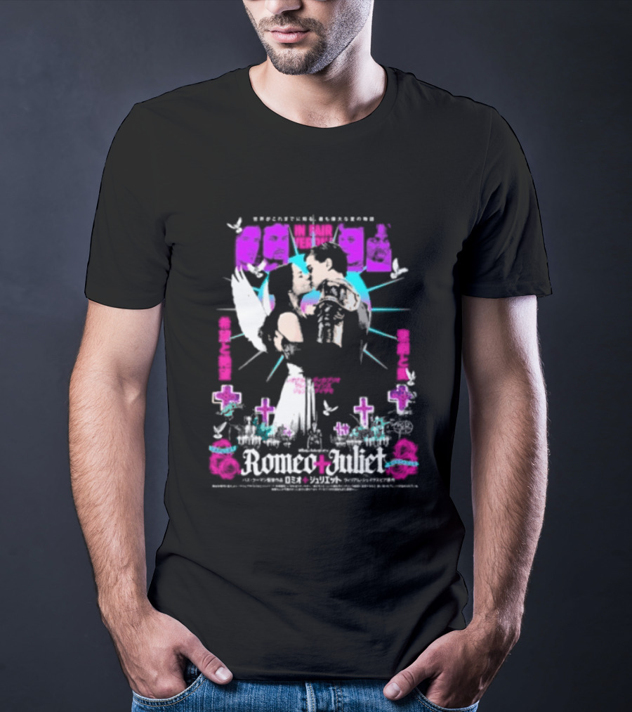 Rucking Fotten Hope Despair Local God Variant Colorway Anime Collage T-Shirt