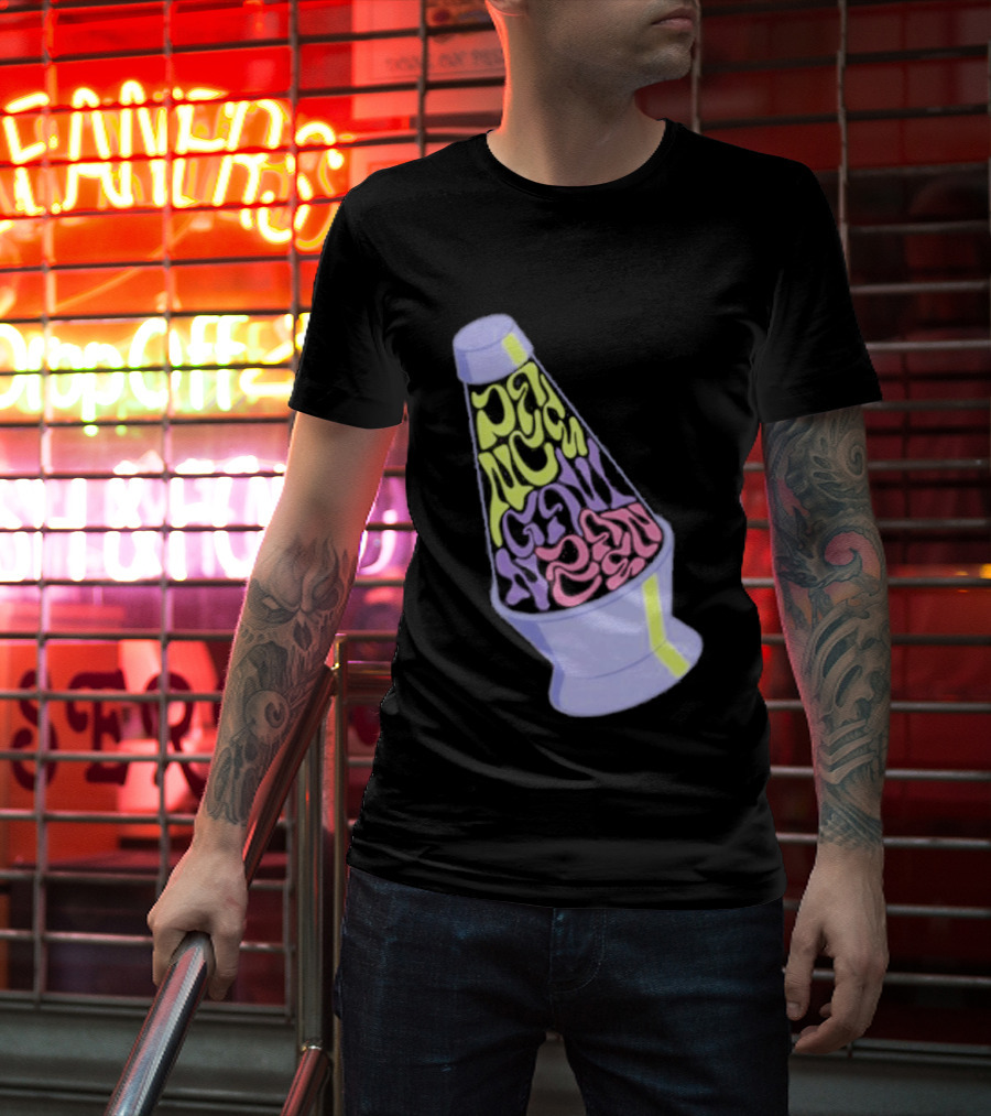 Dance Gavin Dance Neon Lava Lamp T-Shirt