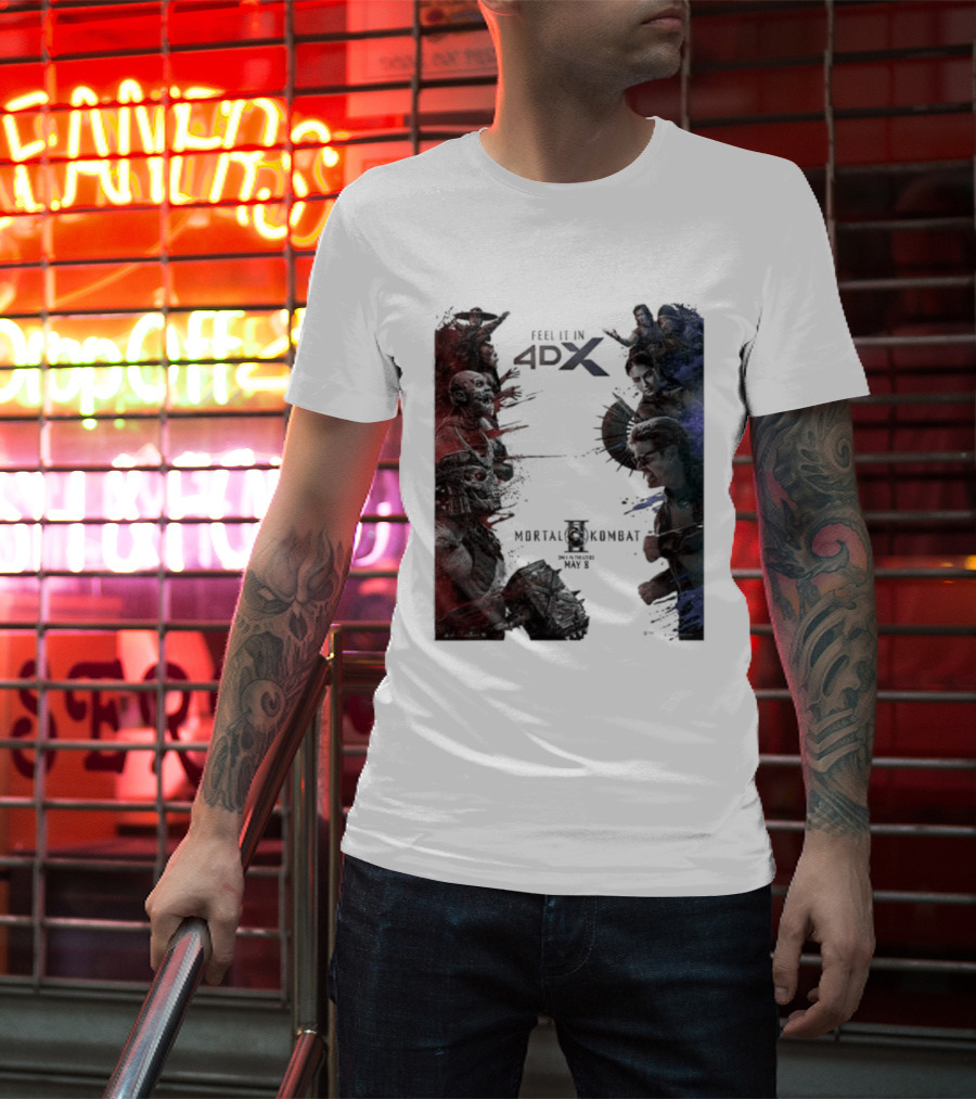 Mortal Kombat II 4DX Exclusive In Theaters May 8 2026 T-Shirt
