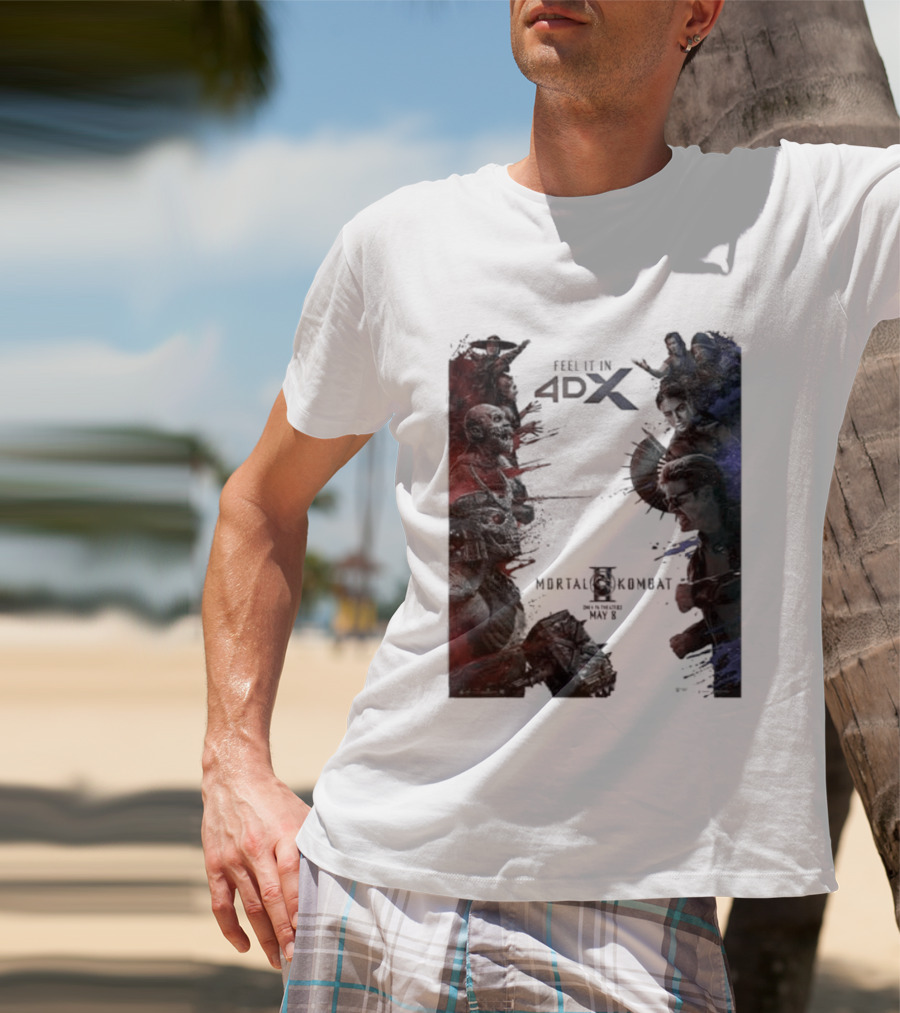 Mortal Kombat II 4DX Exclusive In Theaters May 8 2026 T-Shirt
