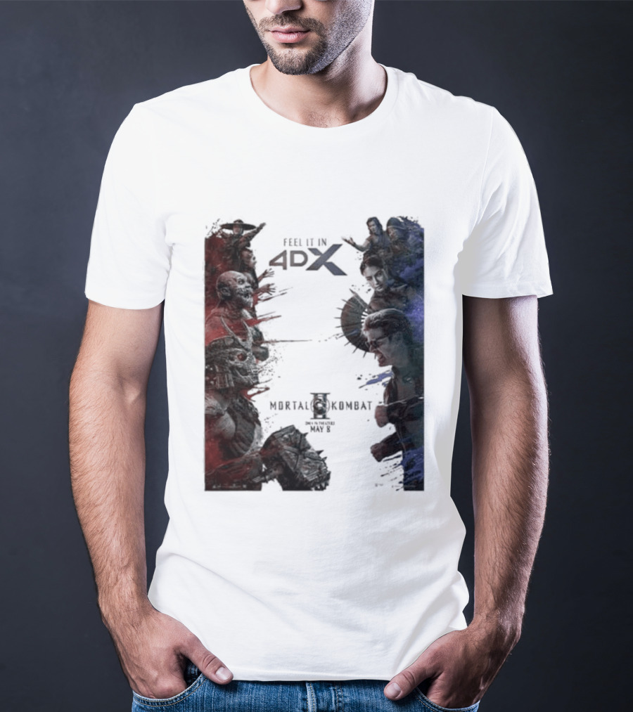 Mortal Kombat II 4DX Exclusive In Theaters May 8 2026 T-Shirt
