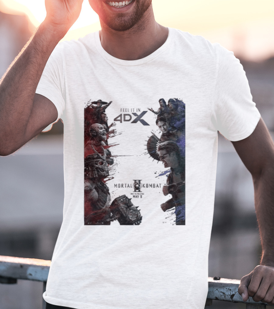 Mortal Kombat II 4DX Exclusive In Theaters May 8 2026 T-Shirt