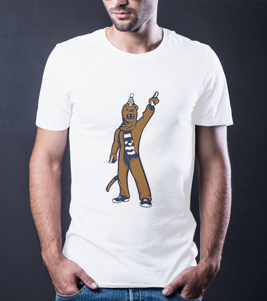 Penn State Nittany Lions Mascot Roaring Fan Spirit Outfit T-Shirt