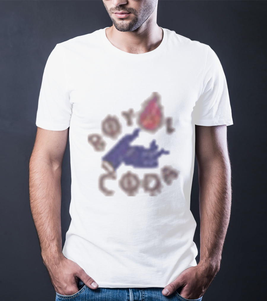 Boys Of Color Indigo Flame And Hand T-Shirt