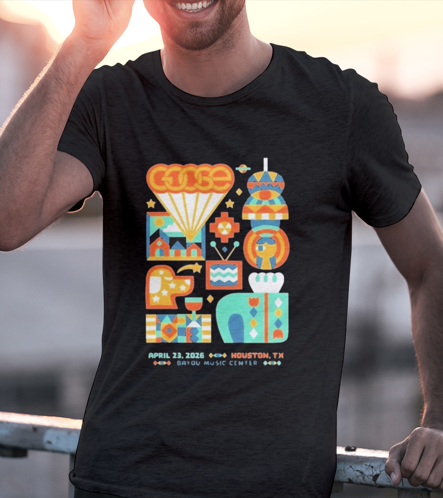 Goose April 23 2026 Houston TX 713 Music Hall Event T-Shirt