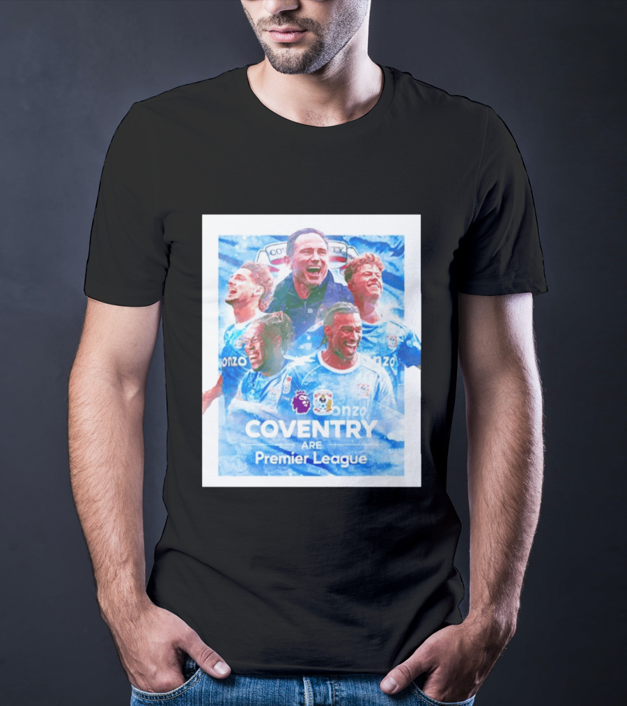 Coventry City FC Premier League Players Coventry Are Premier League T-Shirt