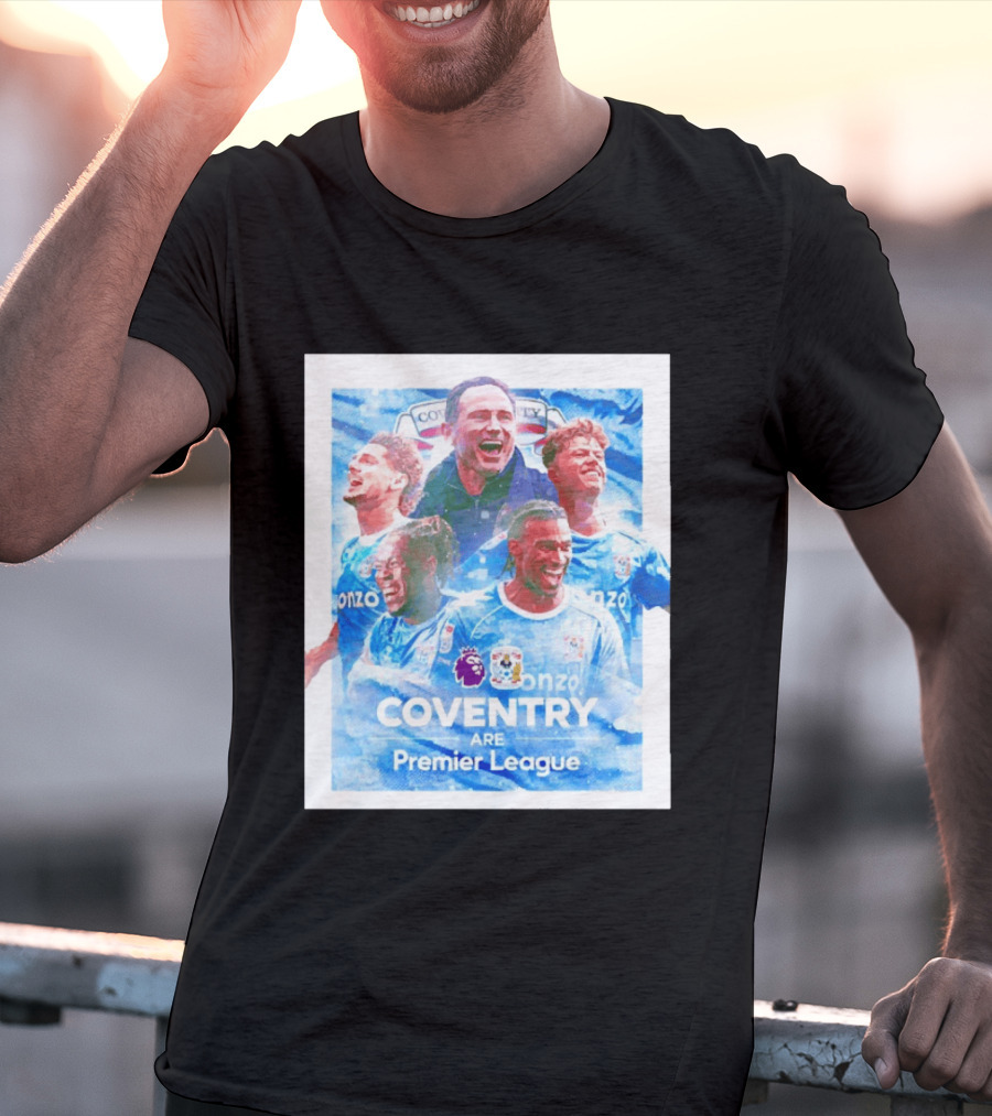 Coventry City FC Premier League Players Coventry Are Premier League T-Shirt