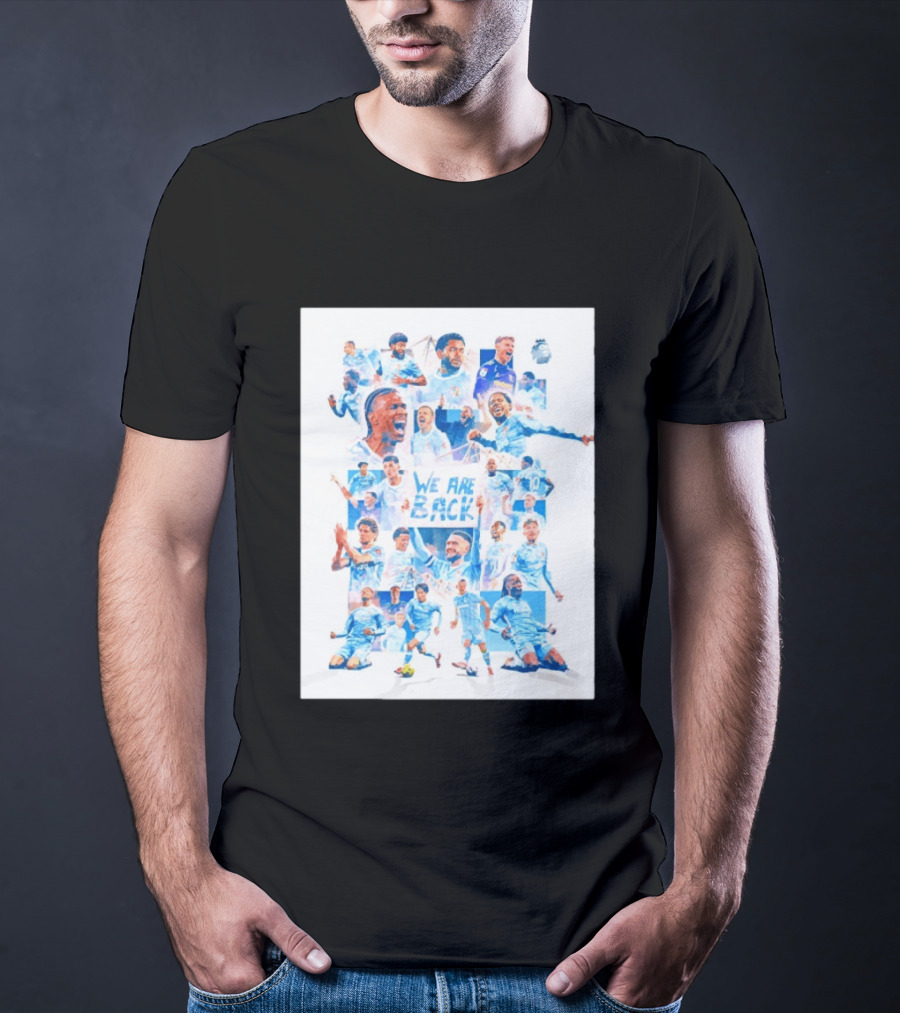 Coventry City Football Club We Are Back Celebration Players Team Unity T-Shirt