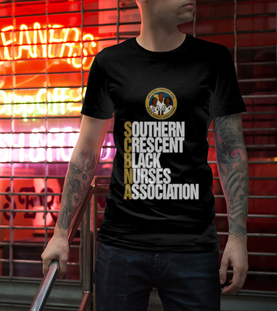 Southern Crescent Black Nurses Association Diversity Unity Healthcare Community T-Shirt