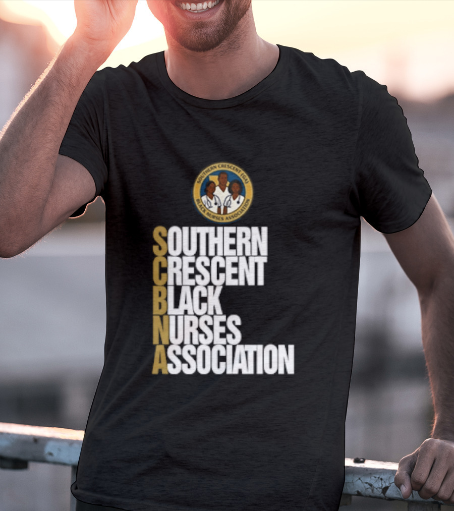 Southern Crescent Black Nurses Association Diversity Unity Healthcare Community T-Shirt