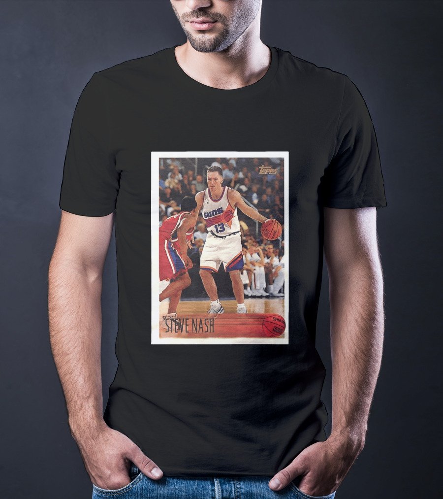 Steve Nash Phoenix Suns Topps NBA Card 13 T-Shirt