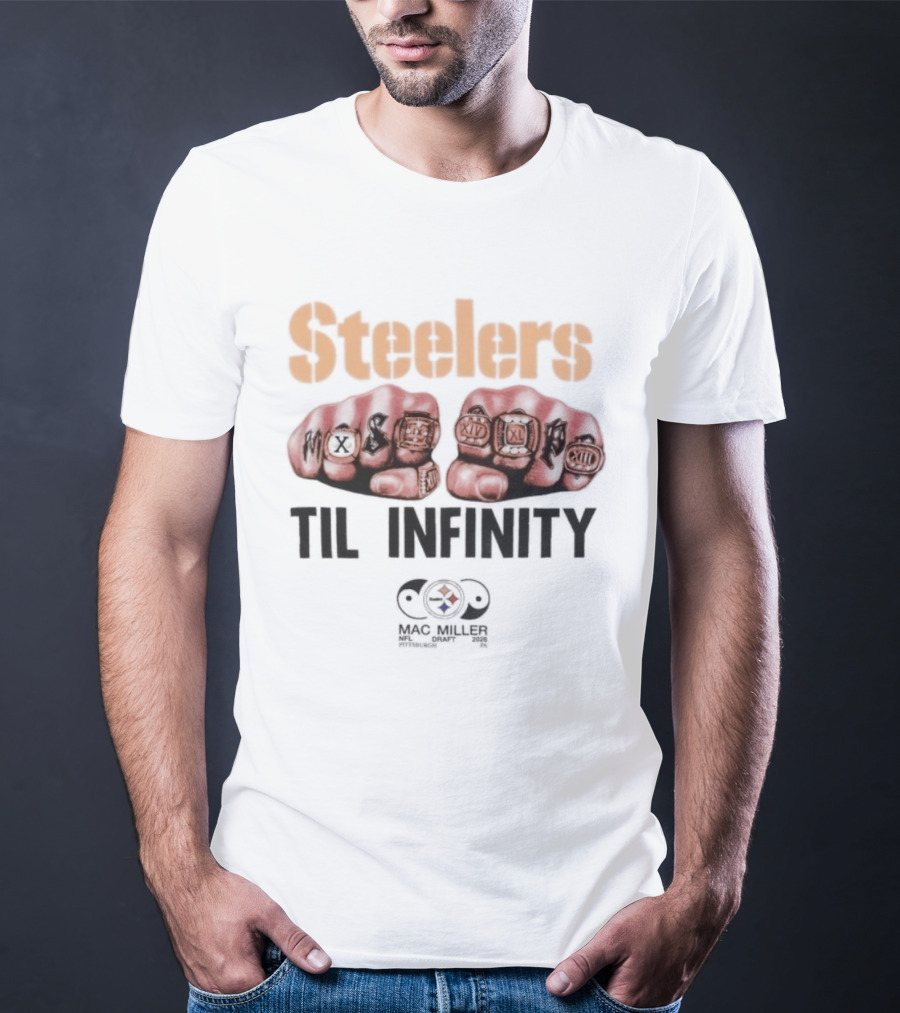 Steelers Til Infinity Mac Miller Most Dope Fists T-Shirt