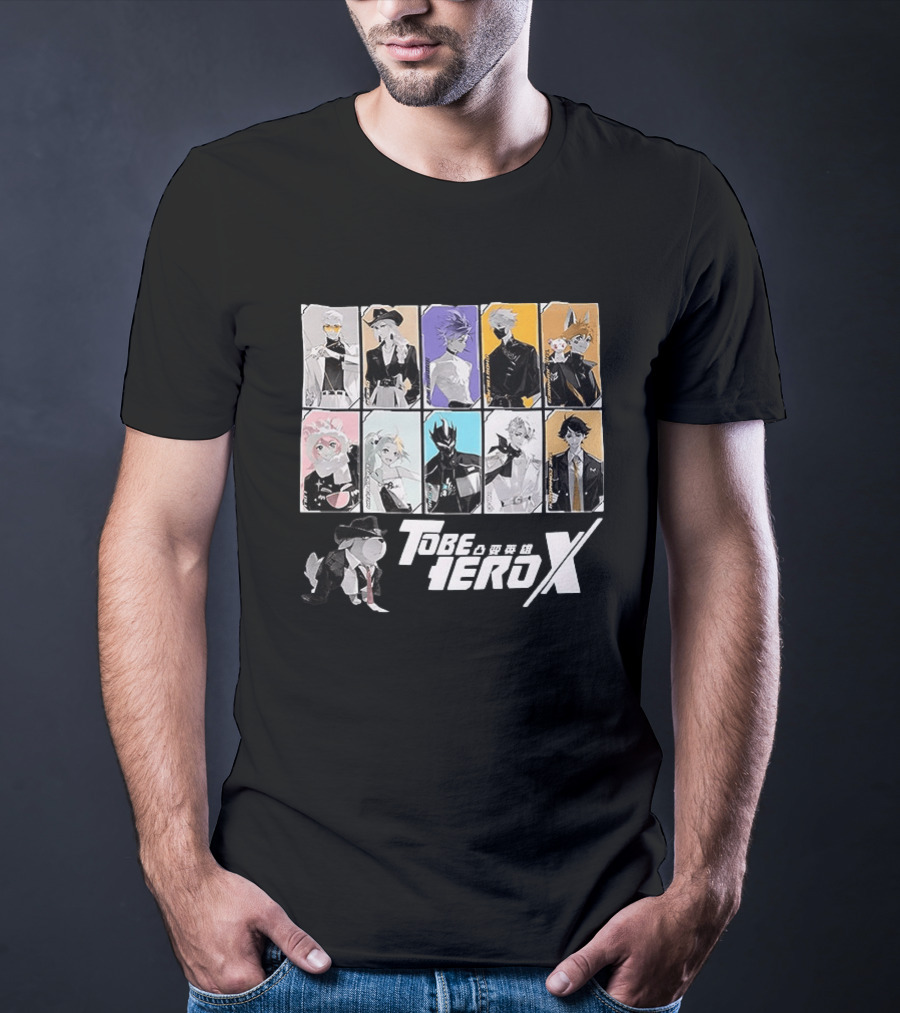 To Be Hero X Character Lineup Top 10 Heroes T-Shirt