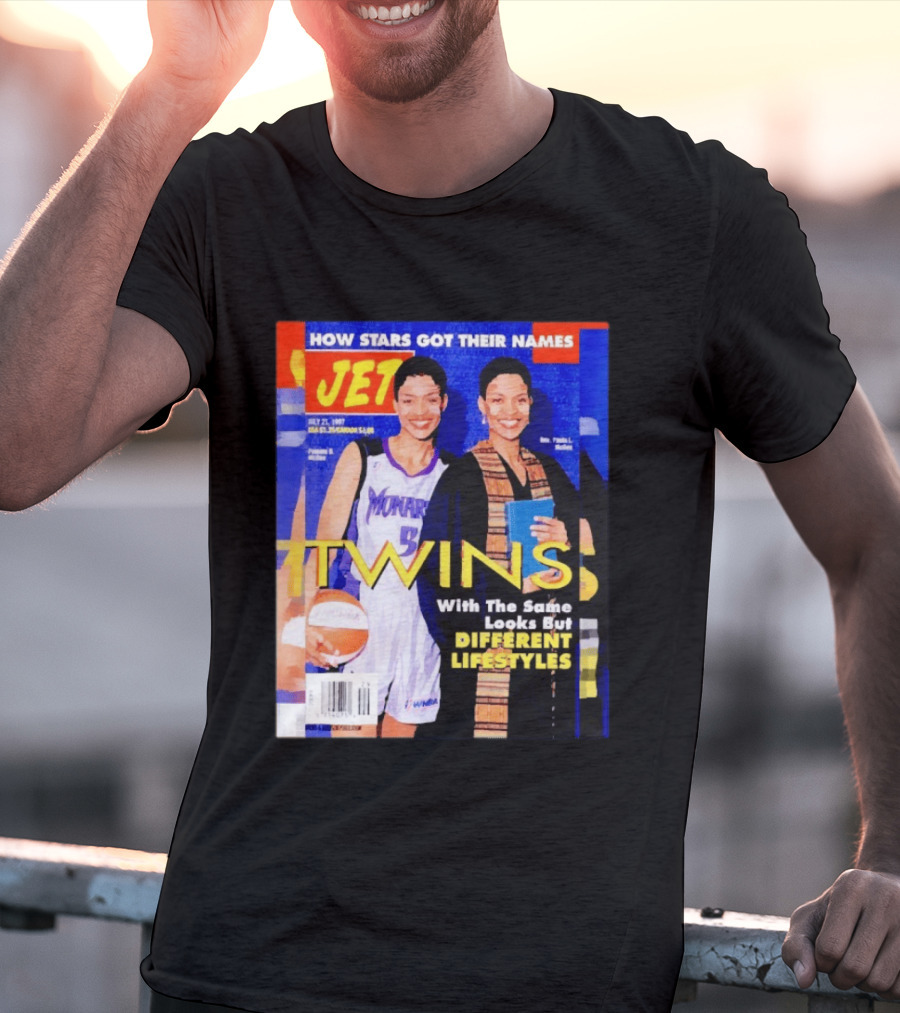 Jet Magazine Pamela McGee And Paula McGee Twins Different Lifestyles July 27 1987 T-Shirt