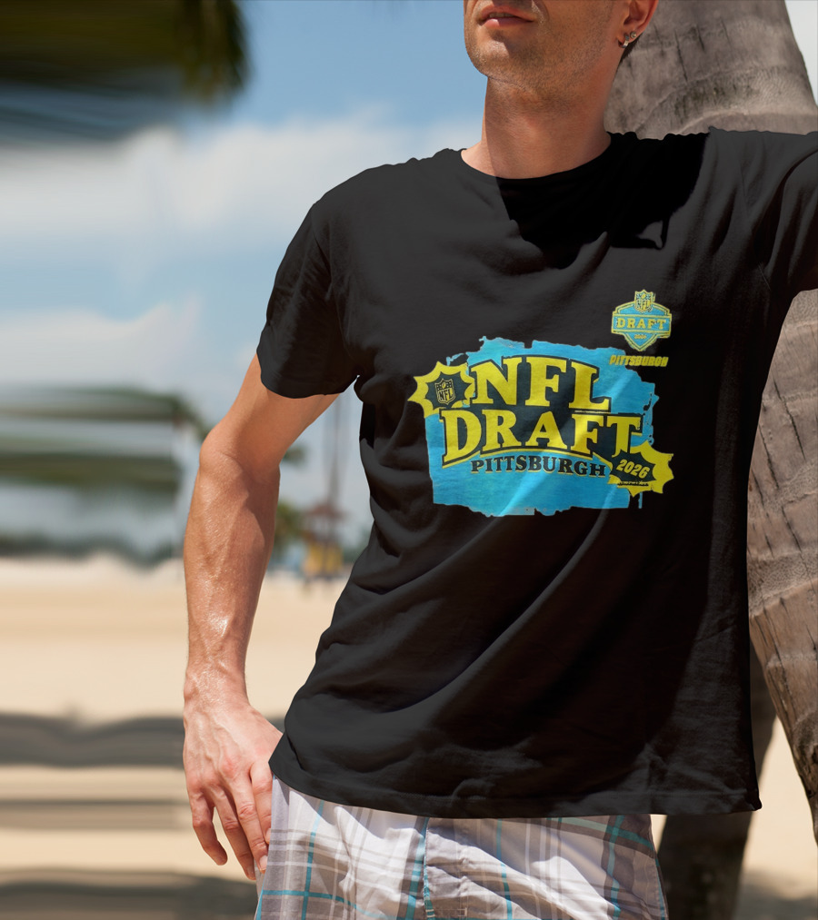 NFL Draft Pittsburgh 2026 Event Merchandise T-Shirt