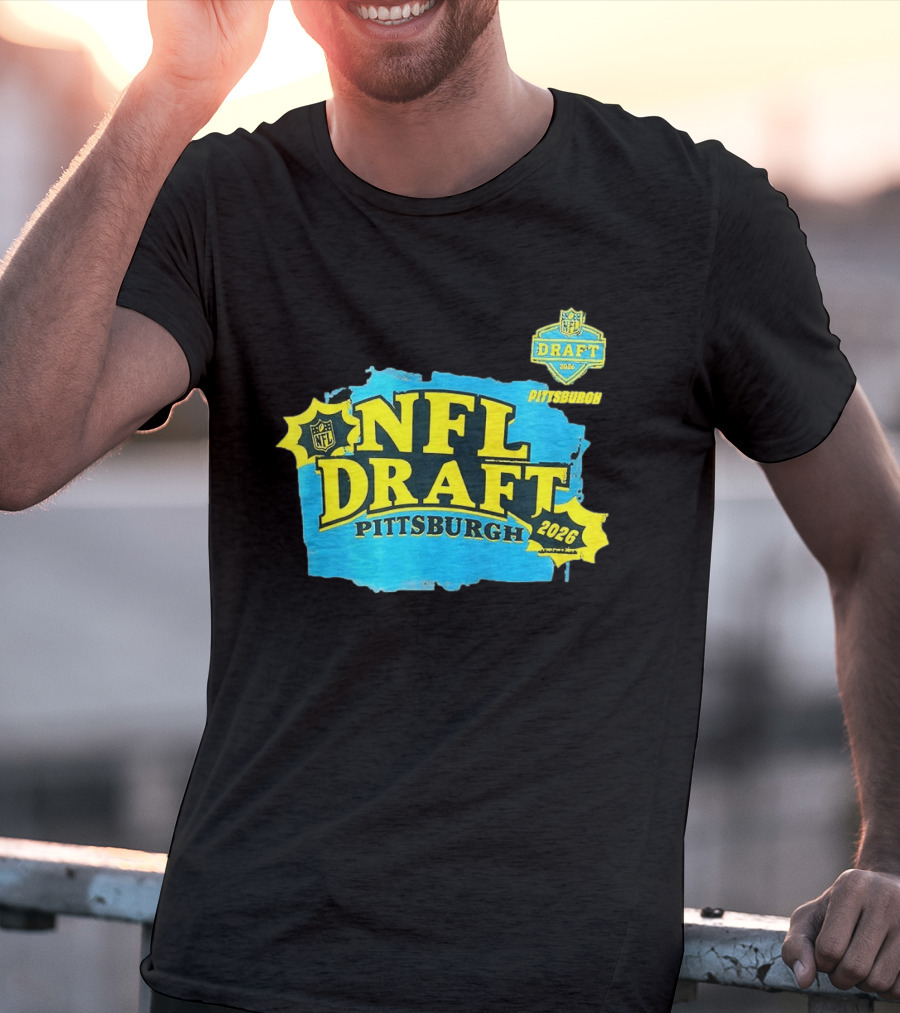 NFL Draft Pittsburgh 2026 Event Merchandise T-Shirt