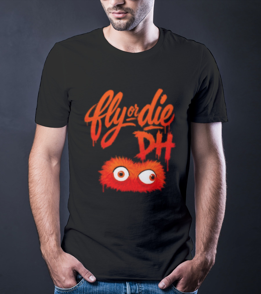 Fly Die DH Gritty Eyes Philadelphia Flyers T-Shirt