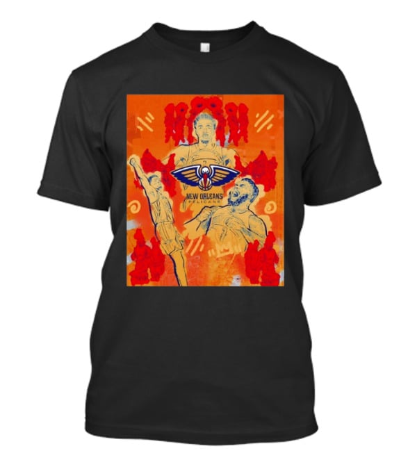 New Orleans Pelicans Supporting The Home Team With Passion And Spirit T-Shirt