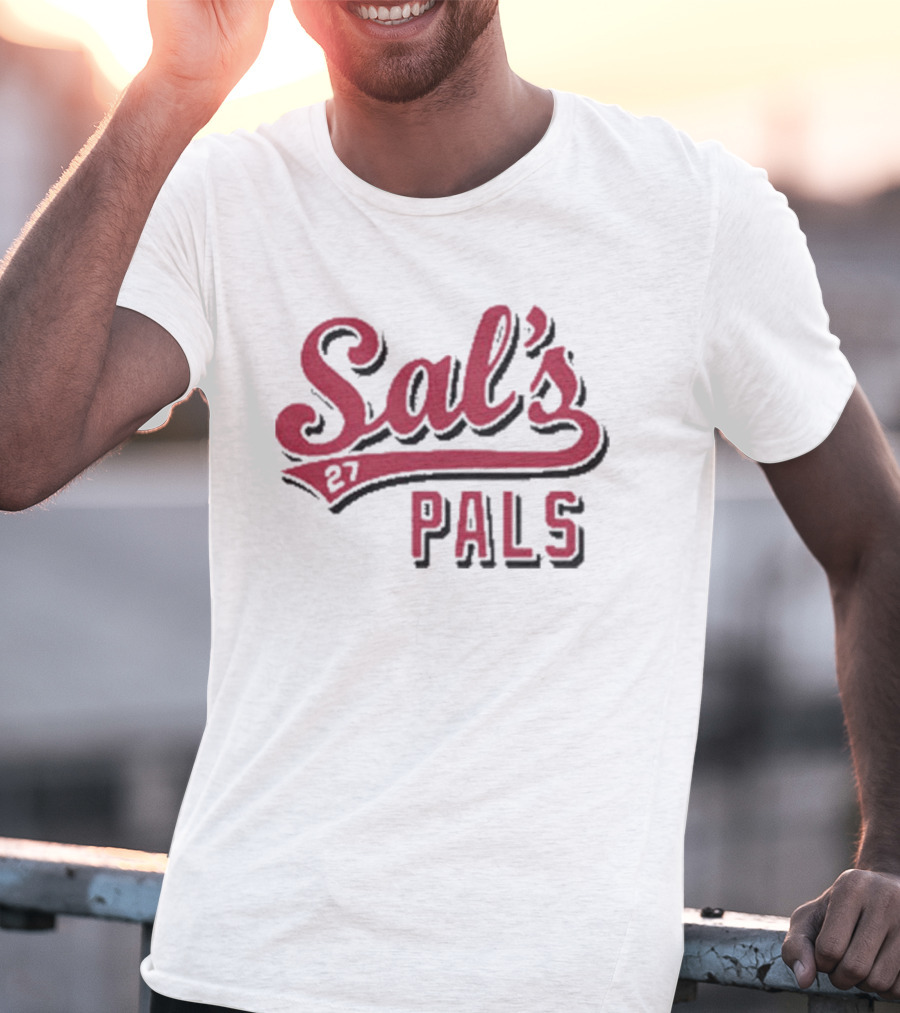 Sal's Pals 27 Sal Stewart Cincinnati Baseball T-Shirt