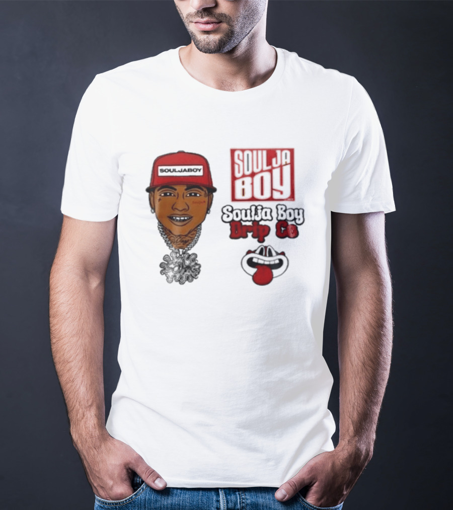 Soulja Boy Drip Co Tour 2026 Grills And Hat Collection T-Shirt