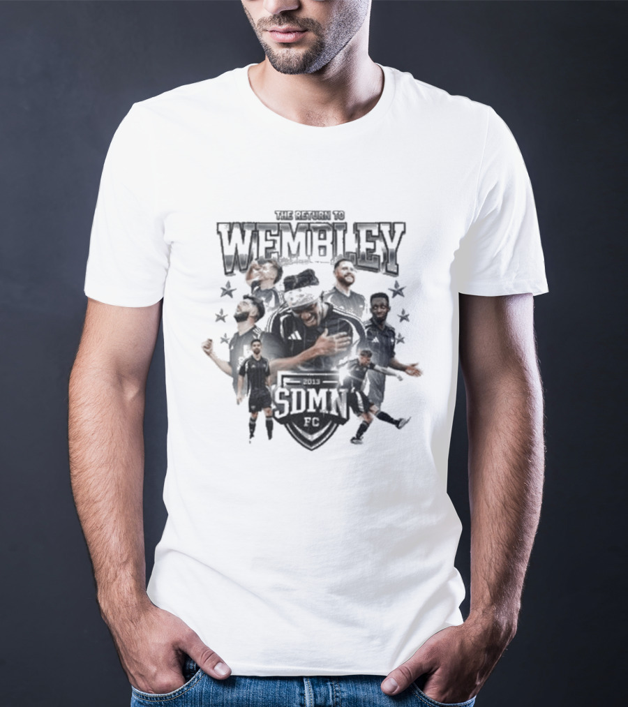 The Return To Wembley Sdmn Fc Star Players T-Shirt