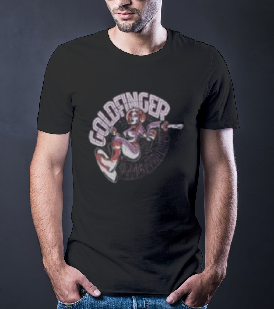 Goldfinger Seattle Event April 17 2026 The Showbox Retro Futuristic T-Shirt