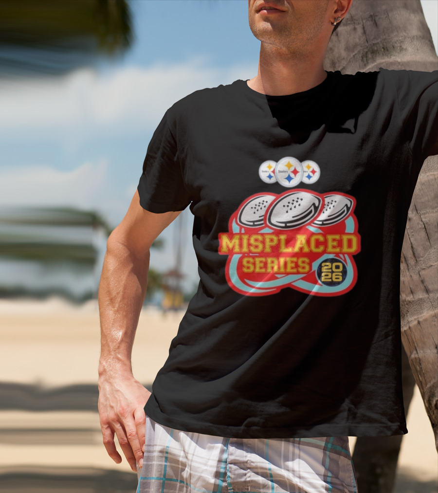 Steelers Misplaced Series 2026 Football Trio T-Shirt
