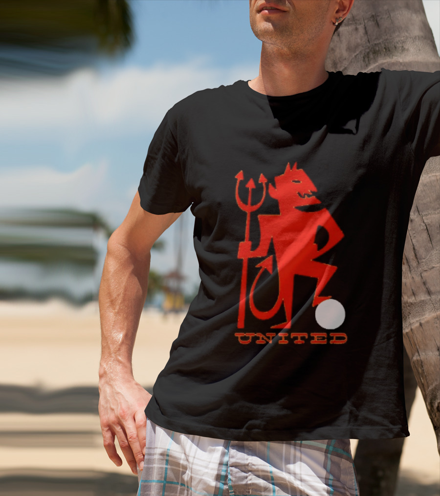 United Red Devil Icon Trident Soccer T-Shirt