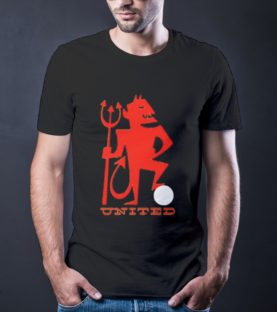 United Red Devil Icon Trident Soccer T-Shirt