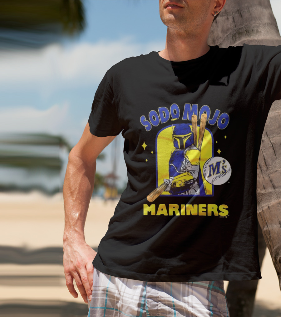 Sodo Mojo Mariners Star Wars M's Baseball T-Shirt