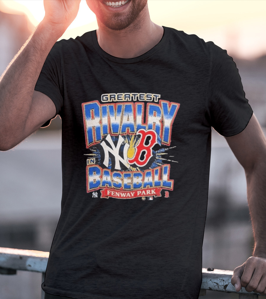 Yankees Red Sox Greatest Rivalry In Baseball Fenway Park T-Shirt