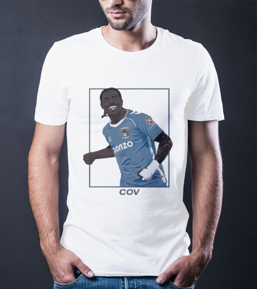 Coventry City FC Haji Wright Monzo Sponsor Premier League Comeback T-Shirt