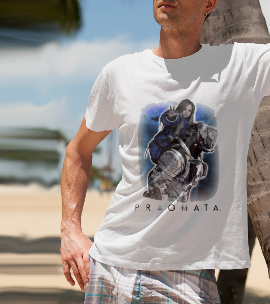 PRAGMATA Futuristic Sci Fi Adventure T-Shirt