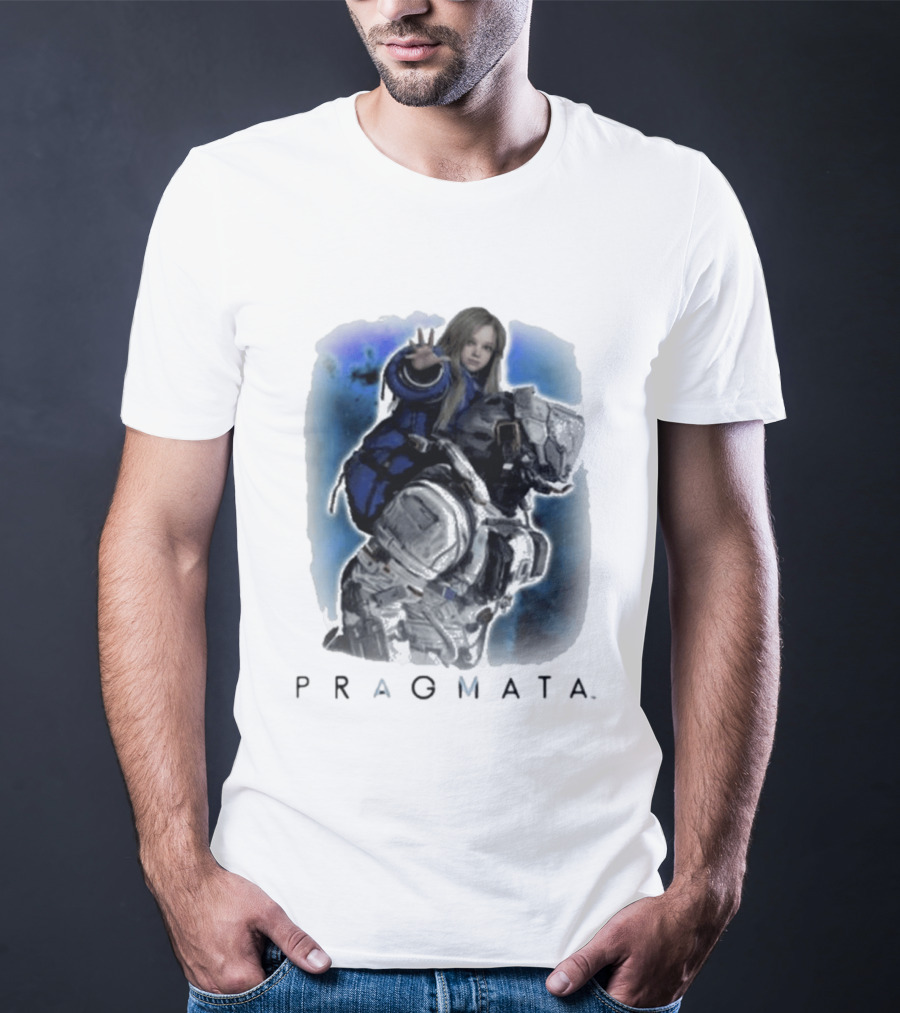 PRAGMATA Futuristic Sci Fi Adventure T-Shirt