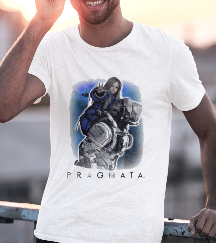 PRAGMATA Futuristic Sci Fi Adventure T-Shirt