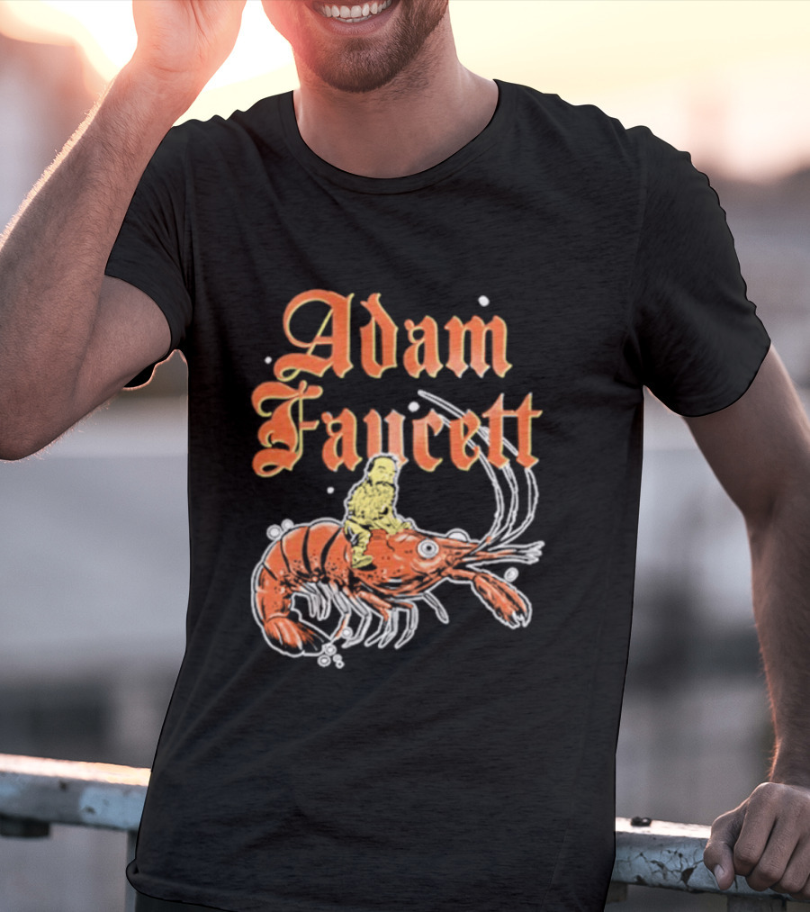 Adam Faucett Ride Or Die Lobster Rider T-Shirt