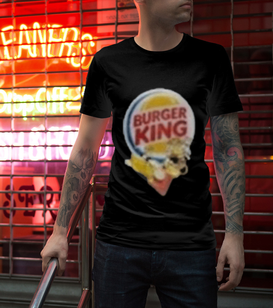 Burger King Breakfast Bakong Logo Burger Combo T-Shirt