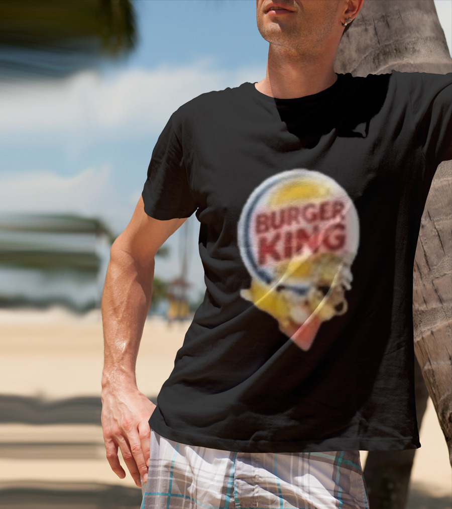 Burger King Breakfast Bakong Logo Burger Combo T-Shirt