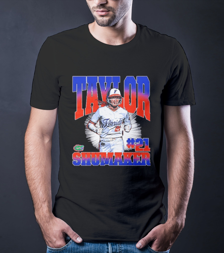 Florida Gators Taylor Shumaker NCAA Softball #21 T-Shirt
