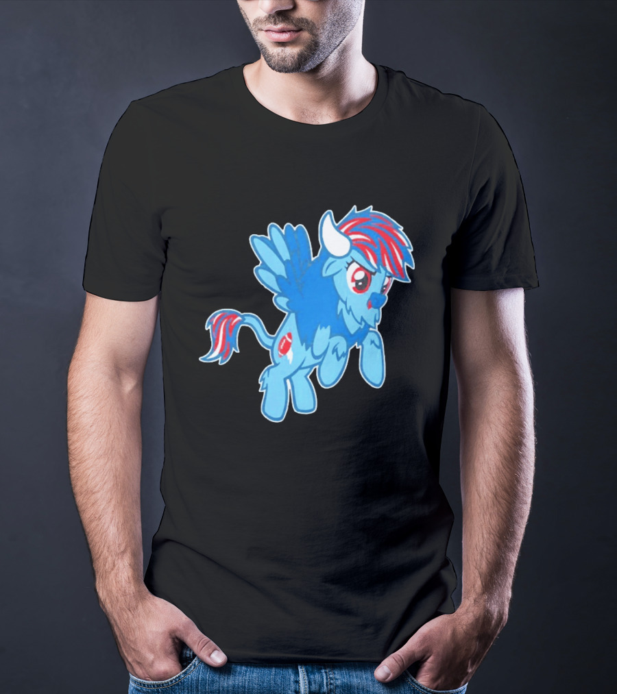 My Little Pony Buffalo Bills Fan T-Shirt