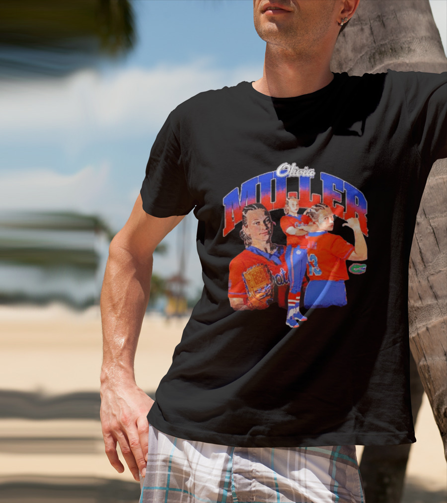 Olivia Miller Florida Gators NCAA Softball Player 13 T-Shirt