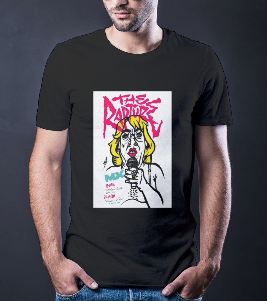 The Rapture 2026 México Tour Art MDX April 23 25 Live Performance T-Shirt