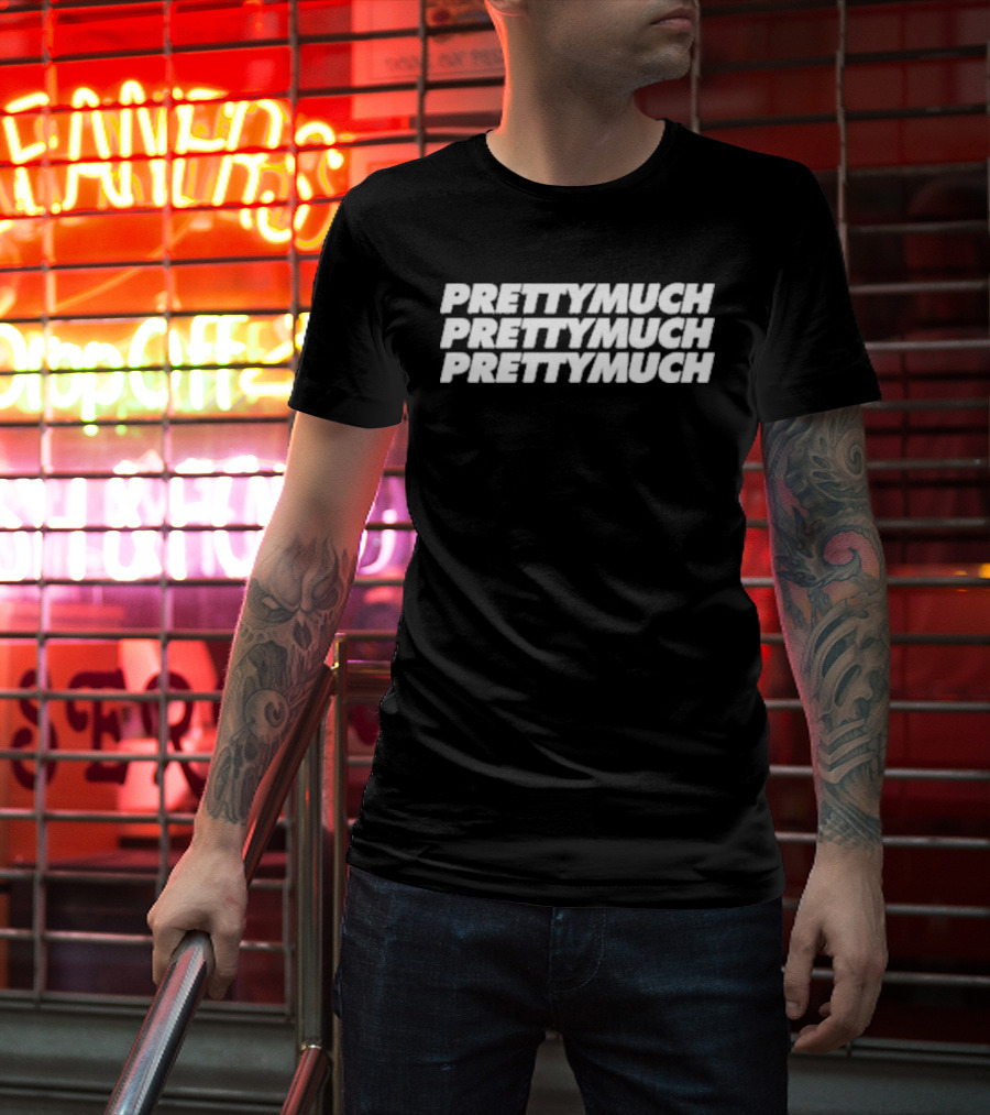 PRETTYMUCH PRETTYMUCH PRETTYMUCH Stacked T-Shirt