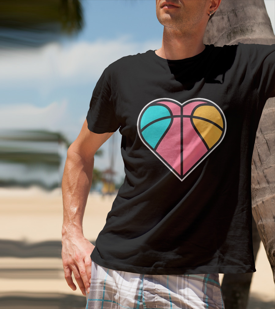 San Antonio Spurs Heart SATX NBA Basketball T-Shirt