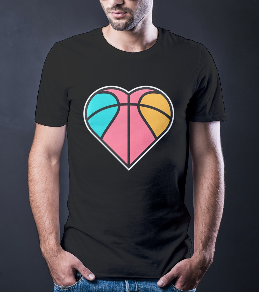 San Antonio Spurs Heart SATX NBA Basketball T-Shirt