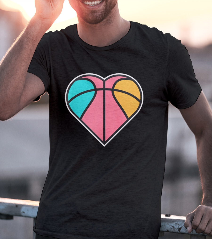 San Antonio Spurs Heart SATX NBA Basketball T-Shirt